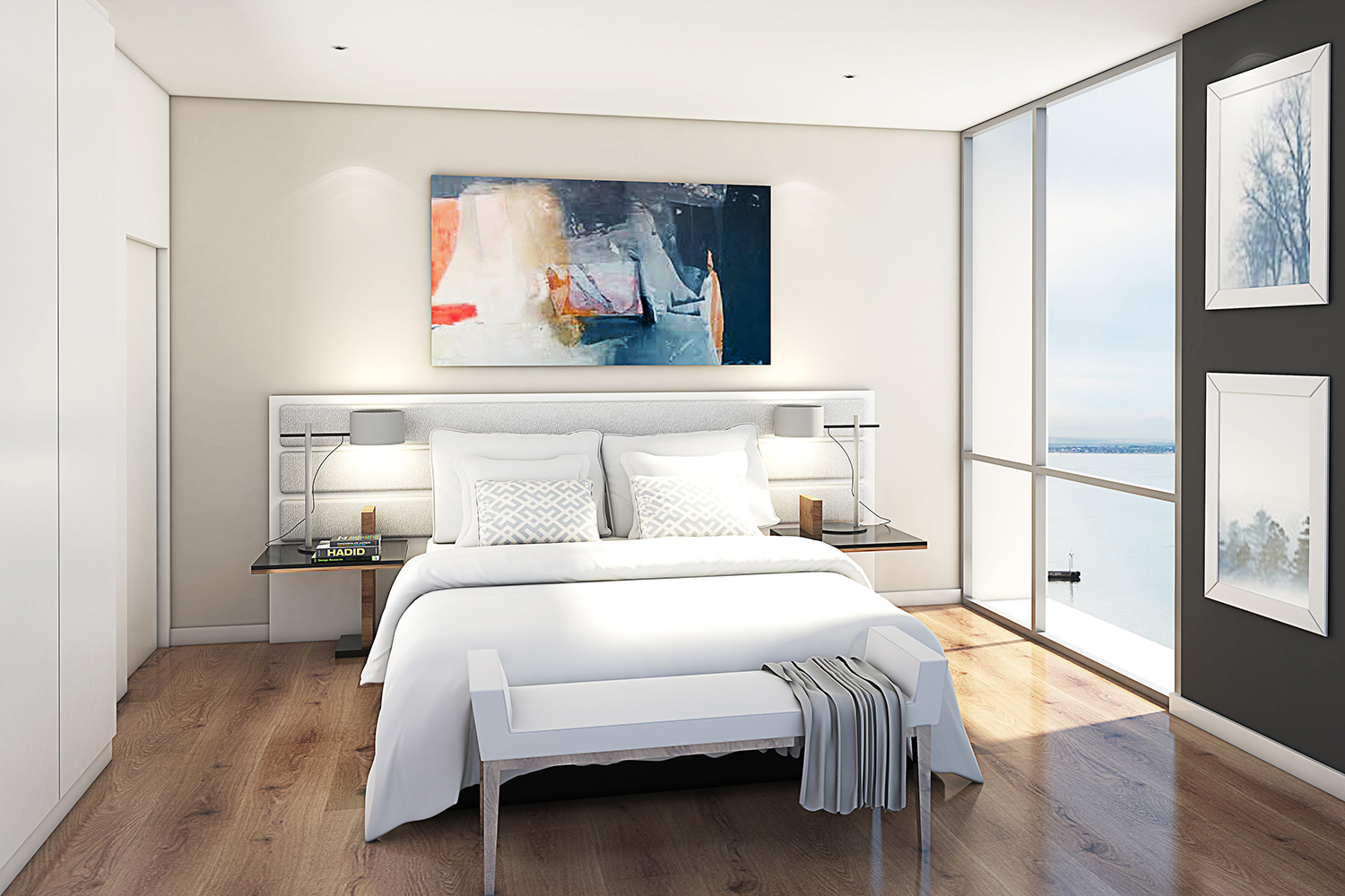 The Yacht Club Unit Type A Bedroom - The Yacht Club